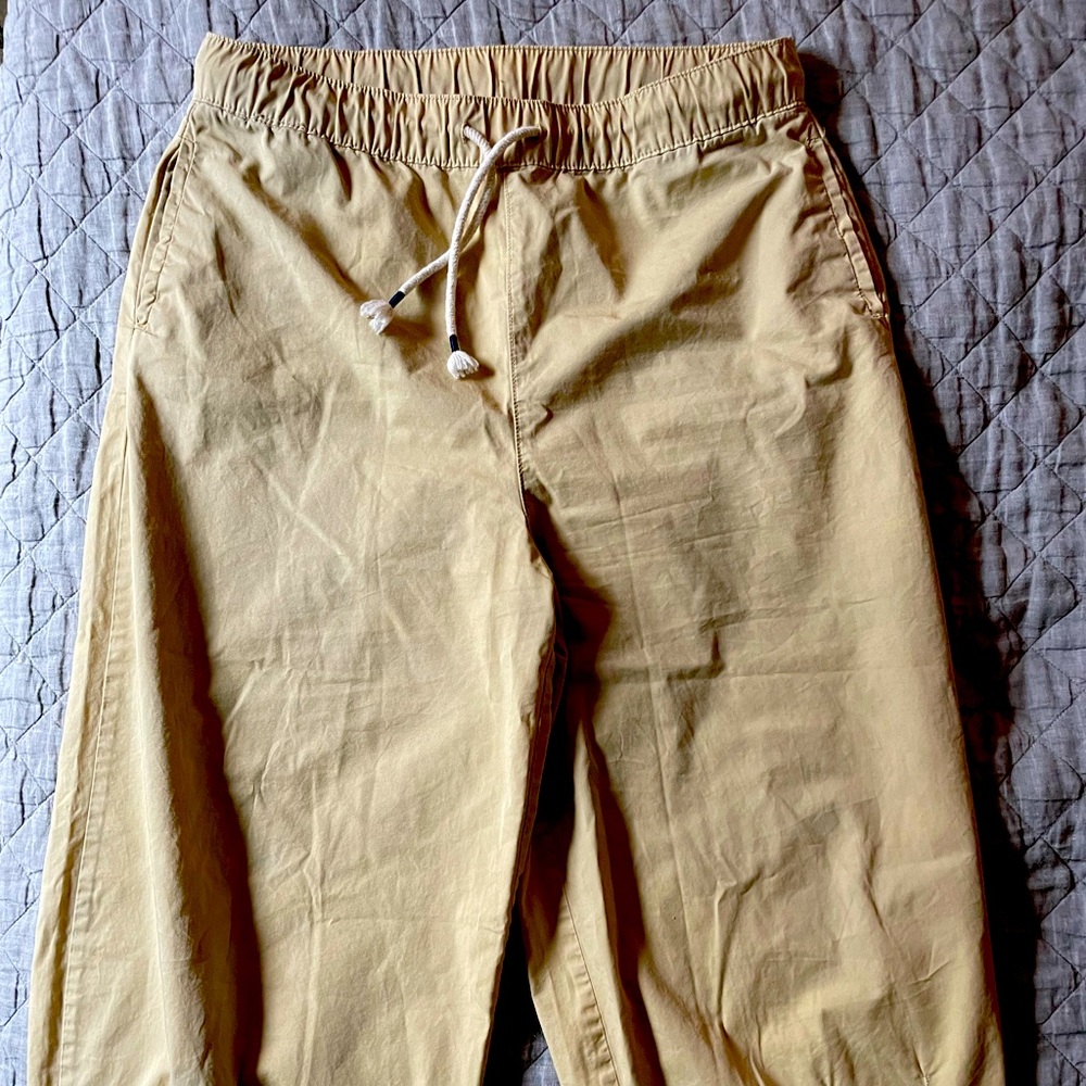Zara Draw String Khaki pants XL